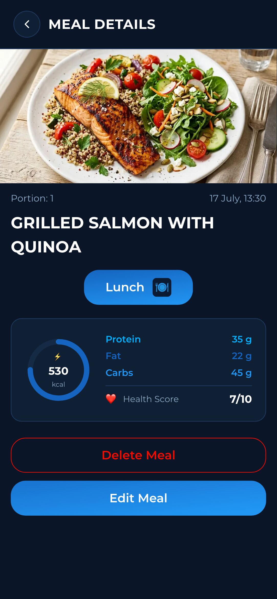 Calories X-Track screenshot 5