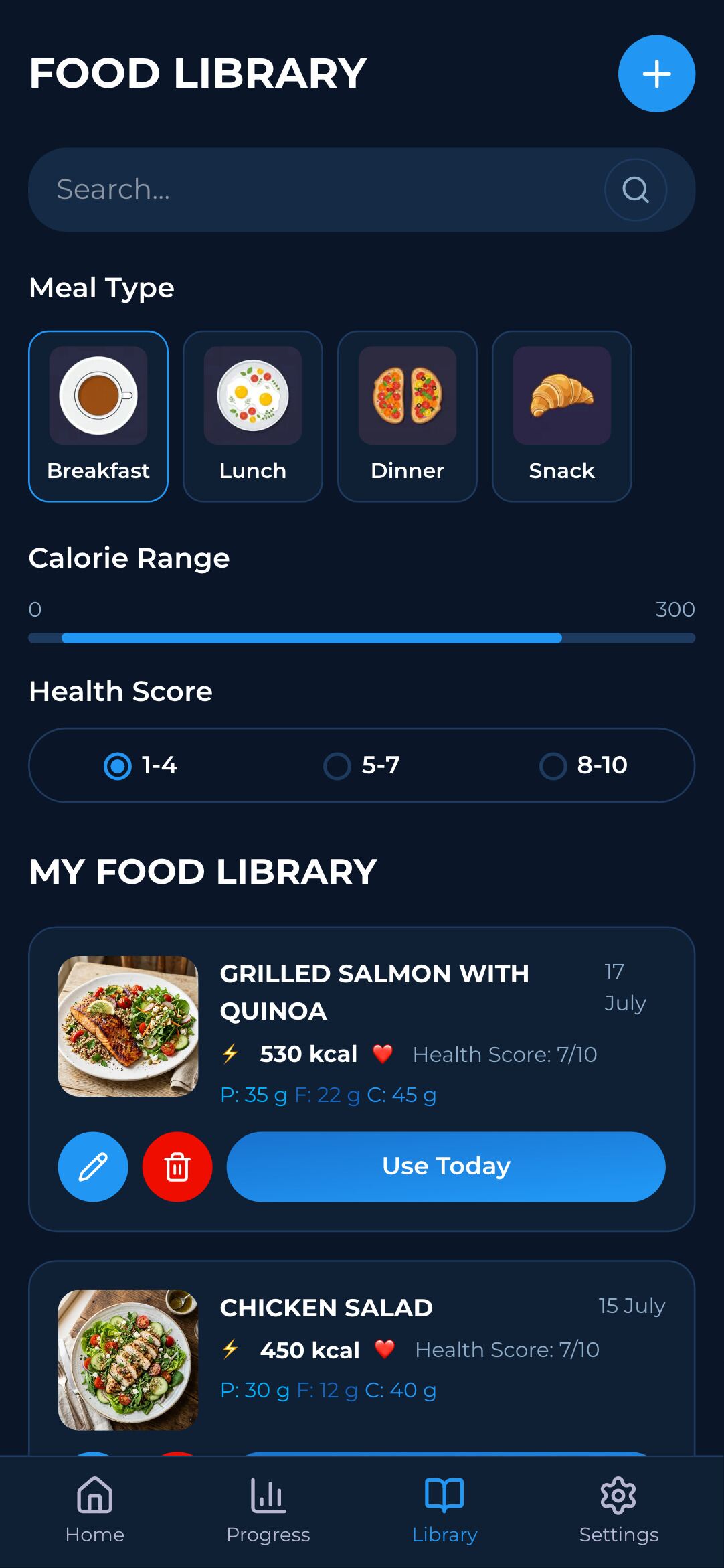 Calories X-Track screenshot 6